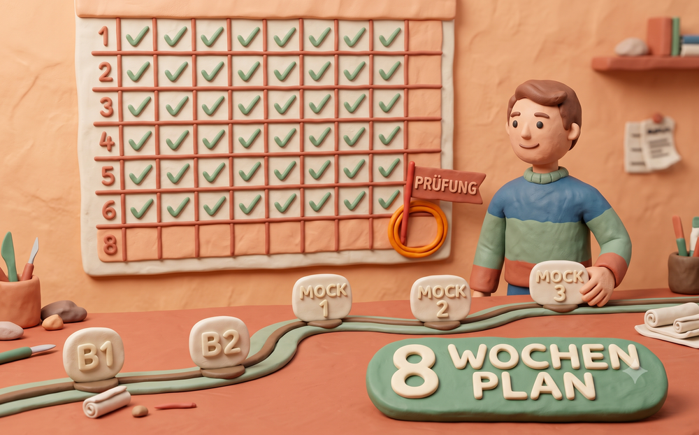 How Long Does It Take to Prepare for German B1, B2 or C1?