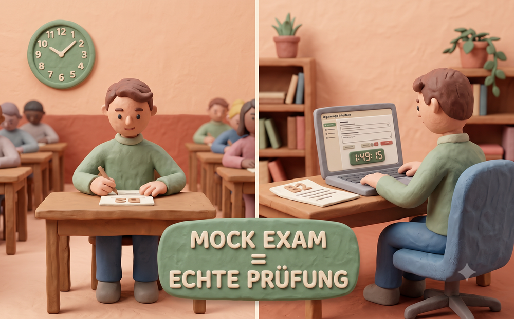 Online Mock Exams vs. the Real German Exam: What Is Actually Different?